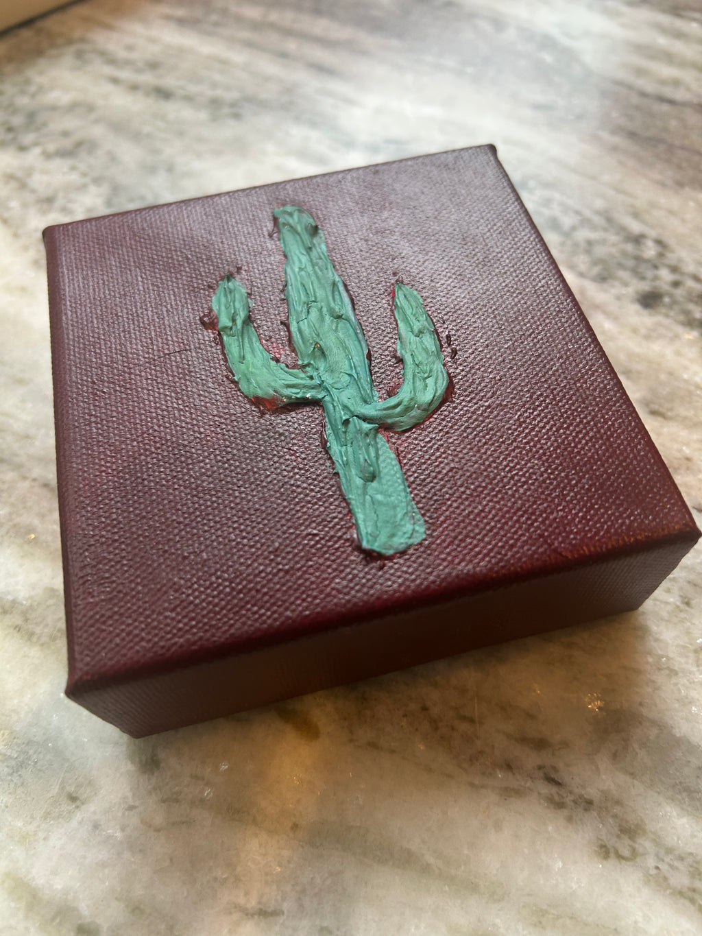 Original Acrylic Wild West Cacti Set (3)