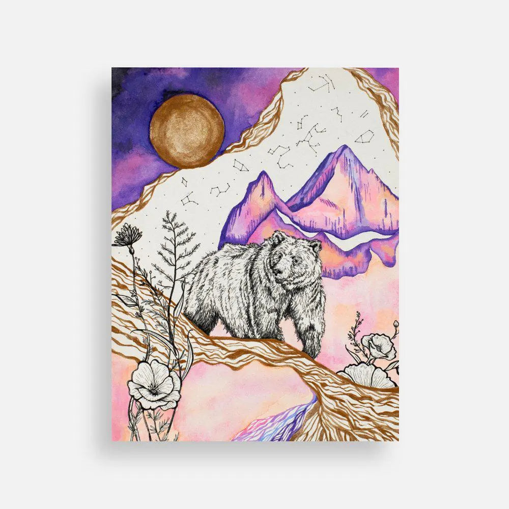 Bear Postcard